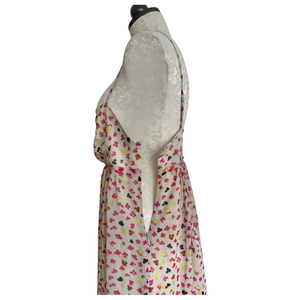 RACHEL Rachel Roy Floral Empire Waist Chiffon Dress Size XL - Picture 7 of 16
